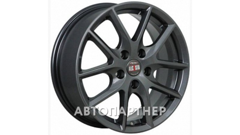 ALCASTA M63 6x15 4x100 ET46 54.1 Graphite